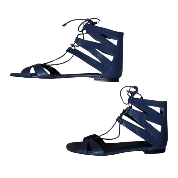 Brooks Brothers Red Fleece Sandals Size 8.5 - Picture 6 of 15